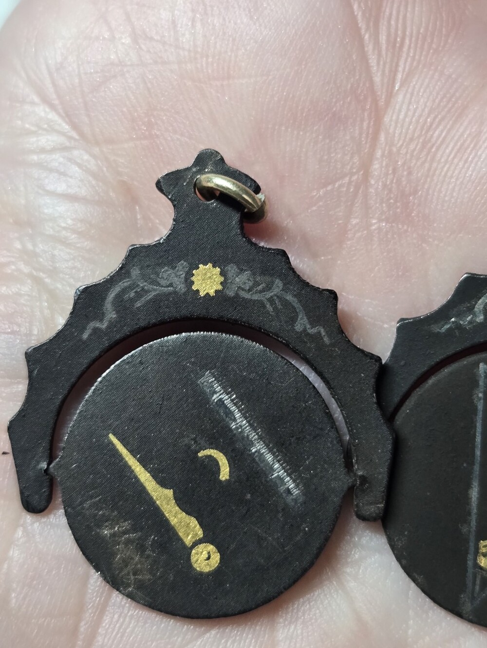 Masonic Fraternal Knights Of Templar Fob Spinner - Picture 5 of 5